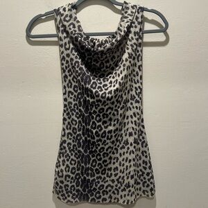 Animal print Y2K versatile top